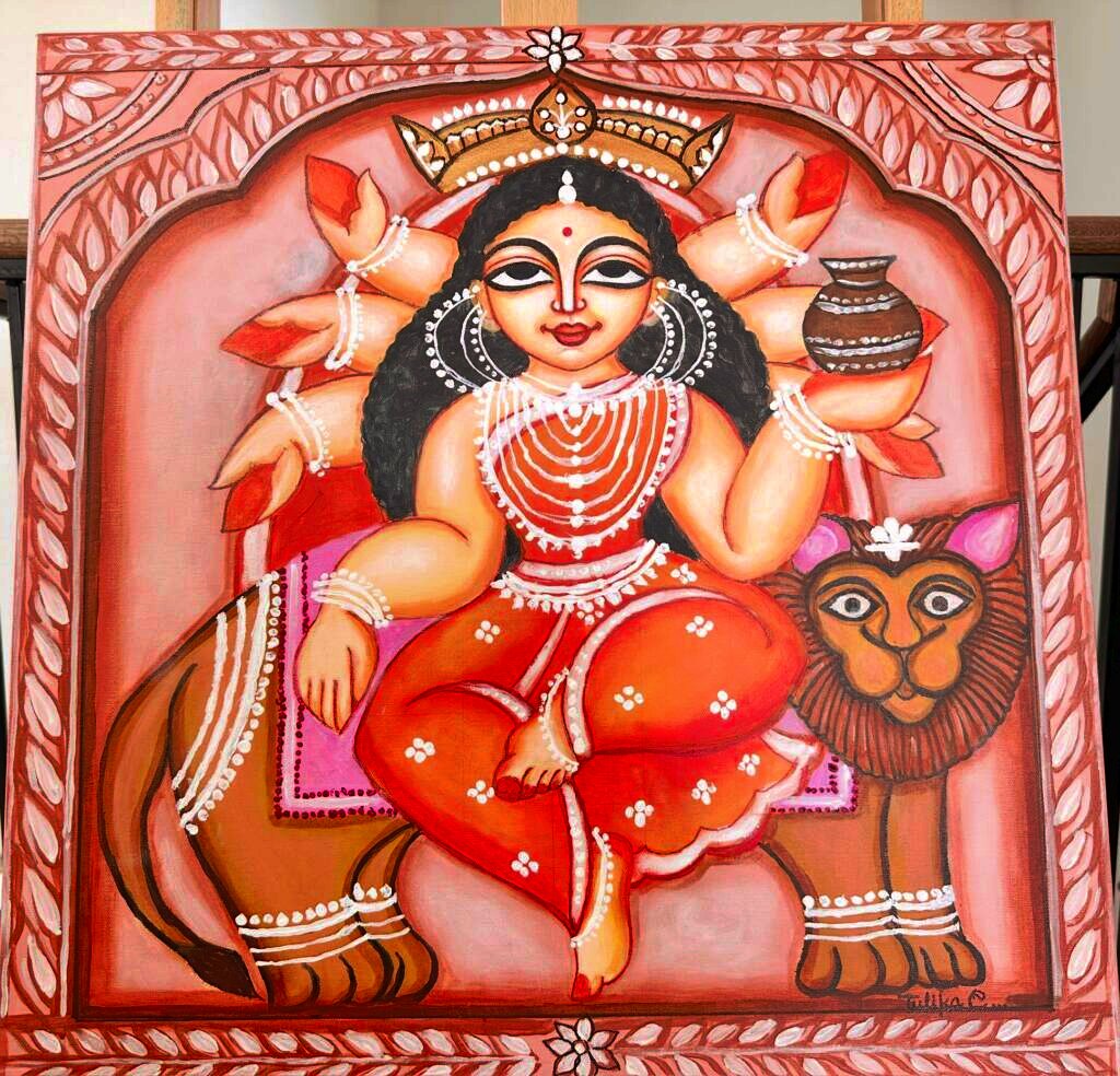 Maa Kushmanda - The Amrit Kalash (Pot of Nectar)